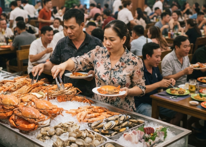 Kinh nghiệm đi buffet hải sản vào cuối tuần tại Biên Hòa